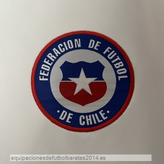 Nuevo Tailandia 2ª Camiseta Chile 2024 Blanco Baratas